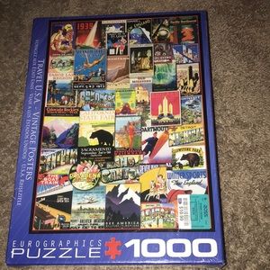 1,000 piece puzzle set National Geographic